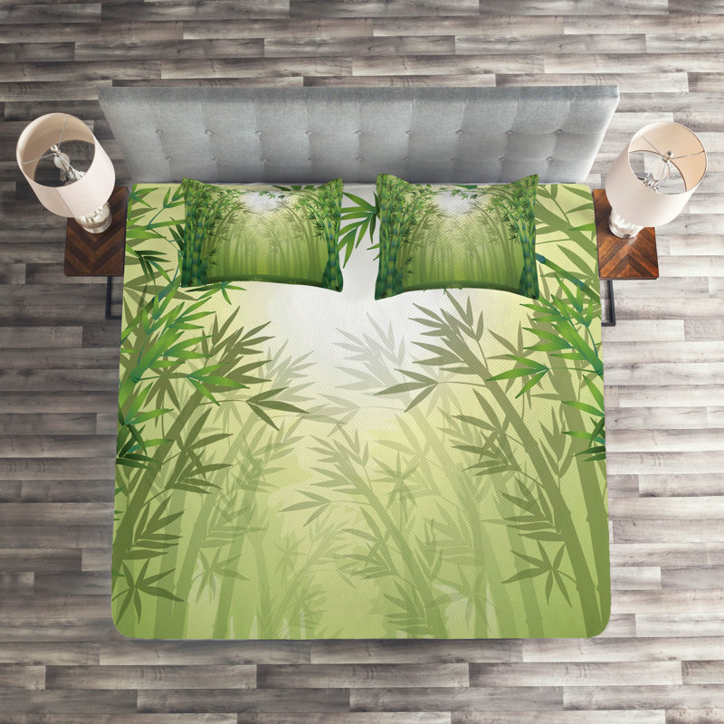 Eclectic Polyester Coverlet, King Bedspread + 2 Shams