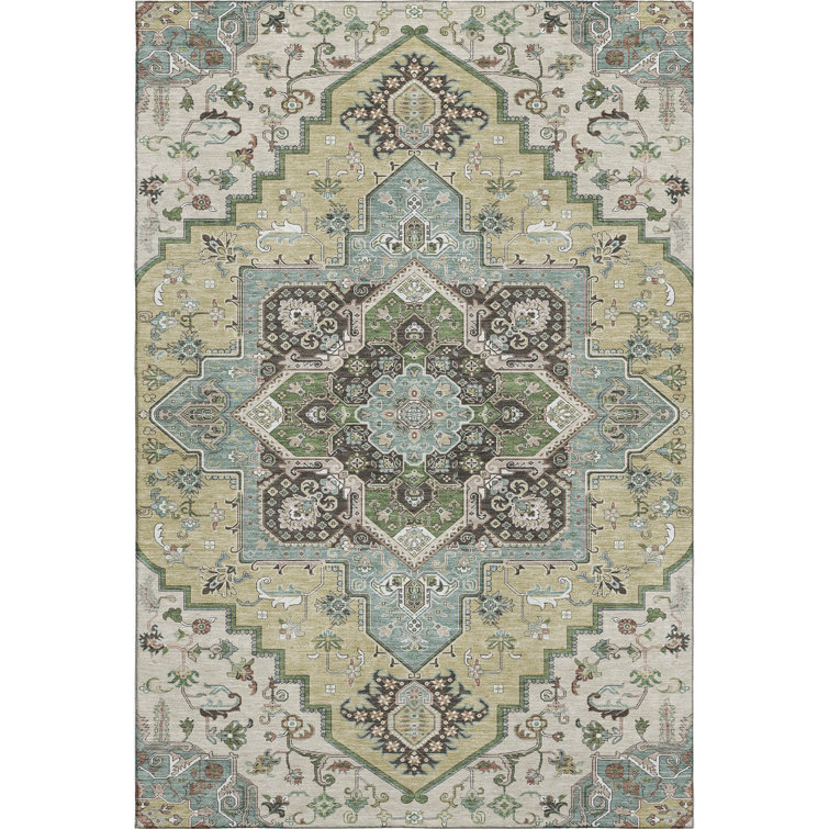 Premium Machine Washable Cossette AMF1036 Oriental Rug