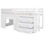 Lit mezzanine avec armoire et tablette ANCIEN SKU: LPAAK-1326606326