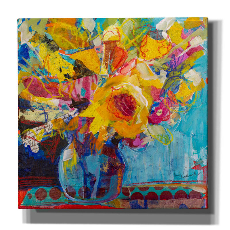 «Only In Dreams 3» par St. Hilaire Elizabeth, art mural sur toile, H 12 po x l 12 po x P 0,75 po