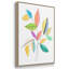 Moon Rising Leaves I, ensemble de 3 toiles encadrées sur toile-97709676-97709682