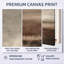 «Vintage Minimalisme Coastal Sunset Landscape - Sunset», art mural 2 pièces, paysage brun-98179079-98179076