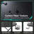 Berlanga Gaming Desk with Power Outlet & Led Strip, Large Wing-Shaped Computer Desk with Monitor Stand-1070146354