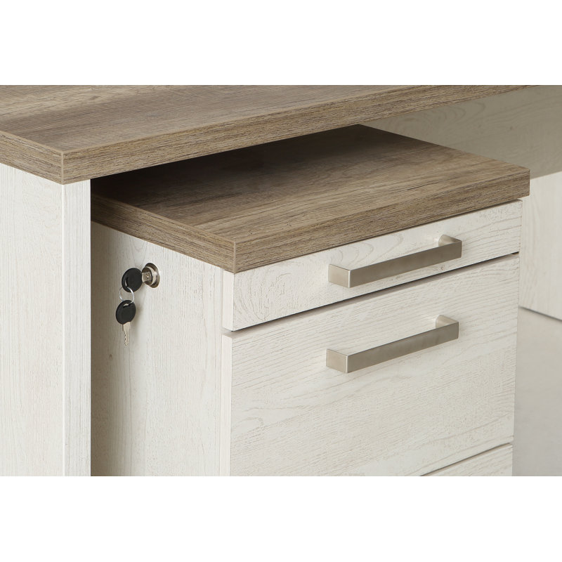Nuzzo 42.3cm Wide 3 -Drawer Mobile File Cabinet