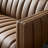 Abderdeen Upholstered 88 " Top Grain Leather Sofa