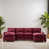 Vin rouge chenille est en rupture de stock