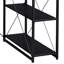 Bureau avec tablettes ouvertes et huche-1668714445