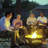 Collegiate Series 16" H x 30" W Steel Outdoor Fire Pit with Lid-13242253