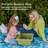 ECR4Kids Stackable Square Bins with Non-Snap Lids, Multipurpose Organization, 2-Pack-100032950