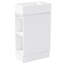 Meuble-lavabo avec lavabo, meuble-lavabo avec tablette réversible à deux niveaux