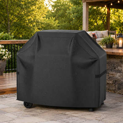 58 Inch Waterproof Grill Cover, Anti-UV Outdoor BBQ Cover with Adjustable Straps
