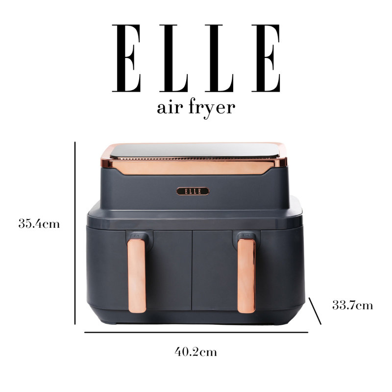 Ebern Designs Rheyna 8.4L Dual Air Fryer Air Fryer