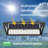 Kristn 118-Watt LED Solar Power Dusk to Dawn Battery Operated Outdoor Security Wall Pack with Motion Sensor