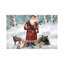 Woodland Santa 1 Piece Painting on Canvas-1898478063-1992009284