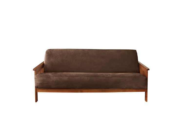 Soft Suede Box Cushion Futon Slipcover