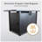 25" H Steel Outdoor Fire Pit Table With Lid-1122245595-1122245598