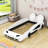 Aariona Twin Size, Race Car-Shaped Platform Bed with Slats-21354688