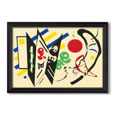 Reciprocity (Réciproque), 1935-Wassily Kandinsky-Custom Framed Canvas