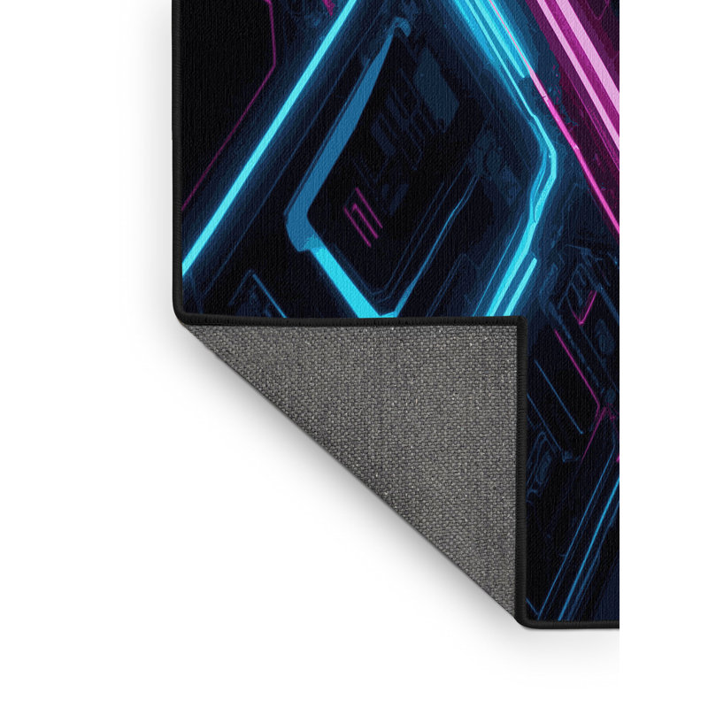 Chroma Dive Rug, Square 8'