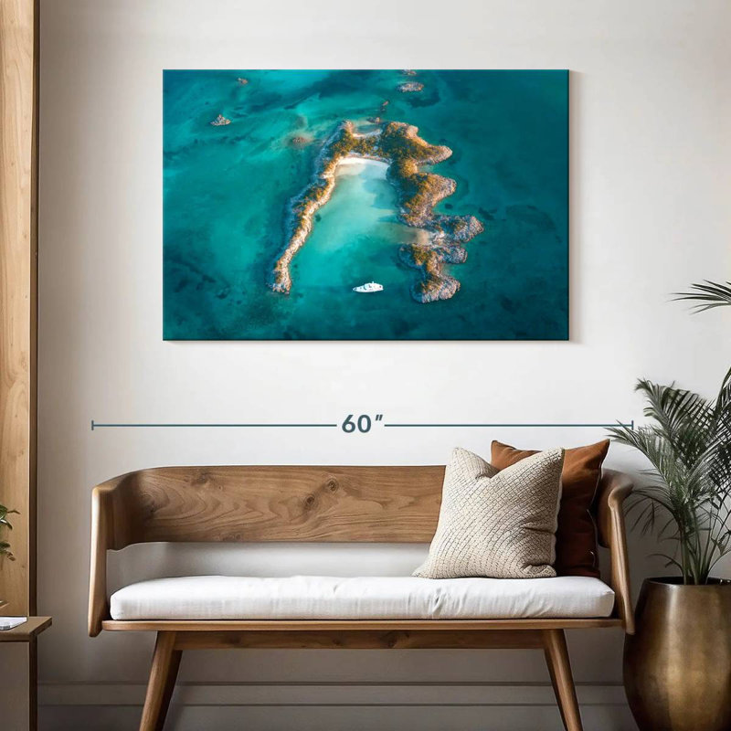 Gillard Bahamas Island Yacht, H 30 po x l 45 po