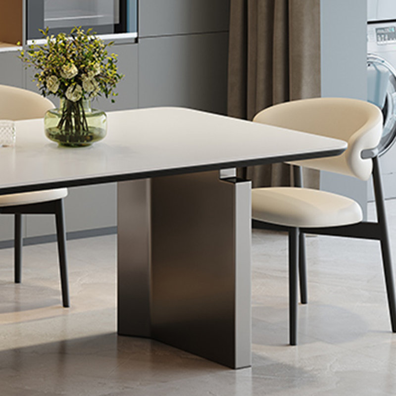 Table de salle à manger de luxe Premium Light, H 29,52 po x L 62,99 po x l 31,49 po
