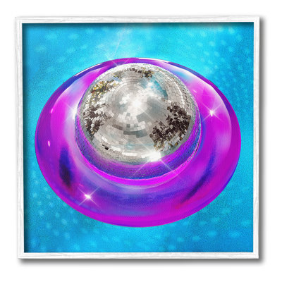 DiscoBallinPoolGicleeArtbyZiweiLi