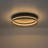 Modern Dimmable LED Drum Flush Mount