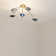  QUINQUE I - Light 24'' Unique/Statement Modern Linear LED Flush Mount