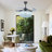 Amaan 42'' Ceiling Fan with LED Lights