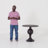 Bramall Round Metal Dining Table