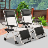 Reclining Zero Gravity Chair with Cushion