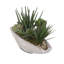Faux Succulent in Stone Pot