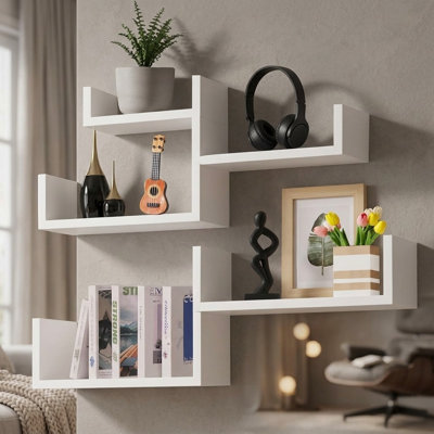 Solid Wood Floating Shelf
