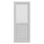 Porte intérieure en verre semi-givré 28 po x 80 po à panneau de verre pré-fini pré-peint et à peindre-116656346