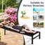 Chaise longue à 6 positions avec structure en aluminium antirouille-1533844051