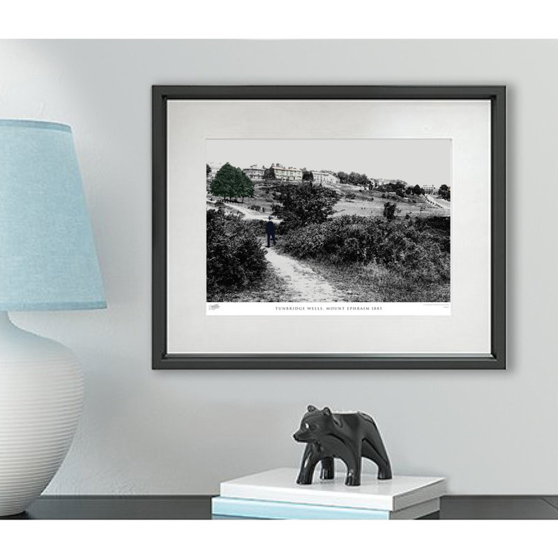 Tunbridge Wells, Mount Ephraim 1885 by Francis Frith - Single Picture Frame Print, 40cm H x 50cm W x 2.3cm D