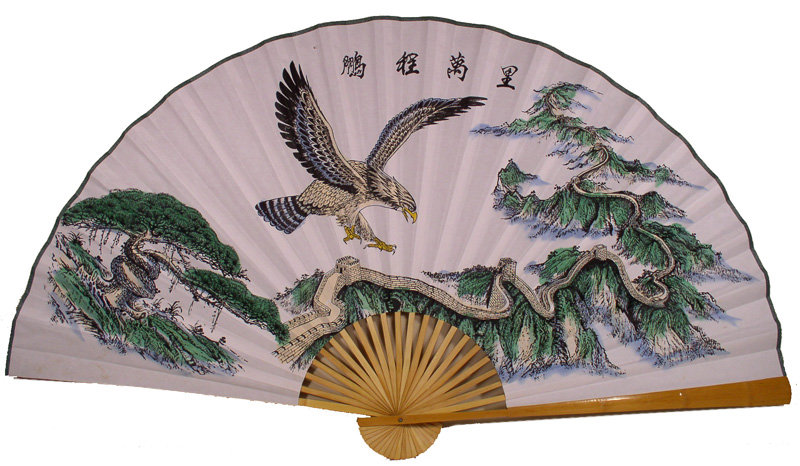 " Eagle And Great Wall " Painting Print