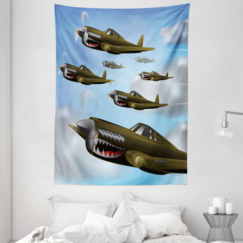 Tapisserie européenne en polyester, H 80 po x l 60 po