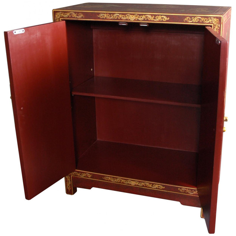 Buffet décoratif 2 portes Diarmaid Crackle Lacquer