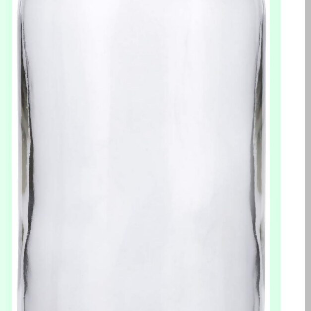 PureGlass 16 oz Boston Round Bottles with Cork Stoppers - 4 Pack + Funnel