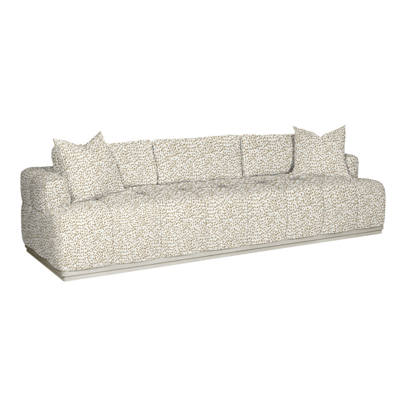 Thom Filicia Home Tufted Sofa, Worthy Snow, Casa Blanca