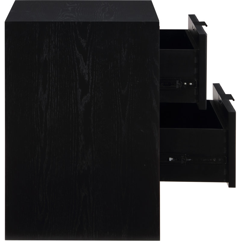 Table de chevet Fairfax, Noir