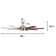 Xerxes Modern Indoor Ceiling Fan with Lights and Remote Control