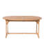 Creel 8 - Person Acacia Wood Patio Dining Set with Extendable Oval Table , Cushions Included-36361133