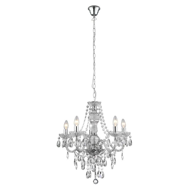 5 - Light Candle Style Chandelier