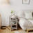 End Table With Charging Station, 3-Tier Narrow Side Table With Drawer And Storage
