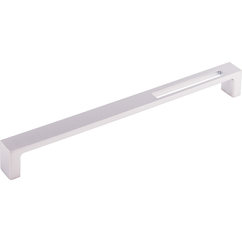 Modern Metro Slot Bar pull, 9" Center to Center, Aluminum