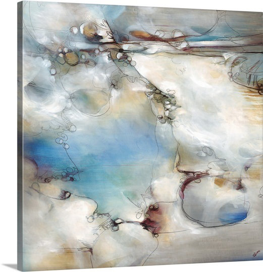'debout Toujours En Mouvement En Peignant L'impression Rikki Drotar, Noir encadré, 20" H x 20" lx 1" p
