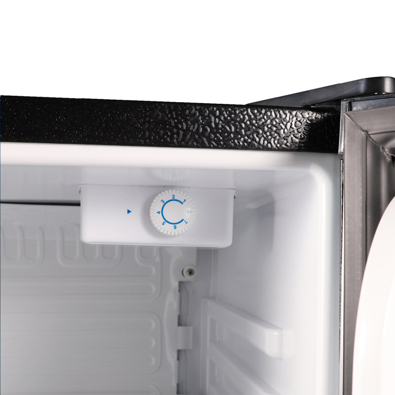 Compact Stainless Steel 2.6 cu.ft. RV Refrigerator