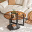 Cross Legs Coffee Table with Storage